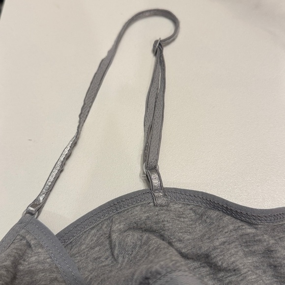 VS PINK Gray Spaghetti Strap Camisole New without tags - Medium - Picture 4 of 4